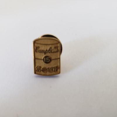 LOT 179Z: Campbell's Soup Watch, Service Pins & Bag