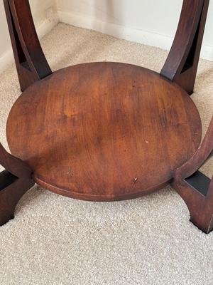 LOT 185L: Vintage Art Deco Style Pedestal Table