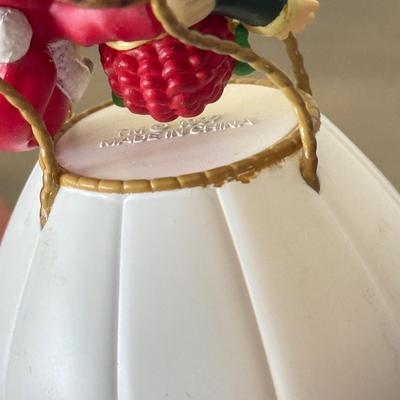 LOT 193L: Collection of Campbell's Soup Christmas Tree Ornaments w/ Vintage Tomato Soup Label Print Mugs