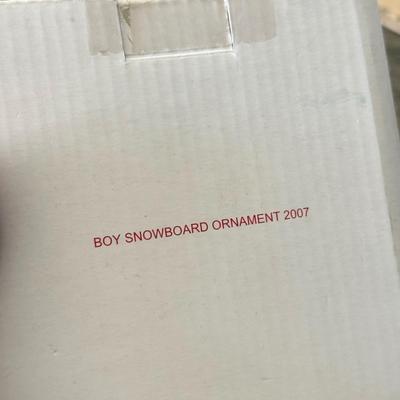 LOT 193L: Collection of Campbell's Soup Christmas Tree Ornaments w/ Vintage Tomato Soup Label Print Mugs