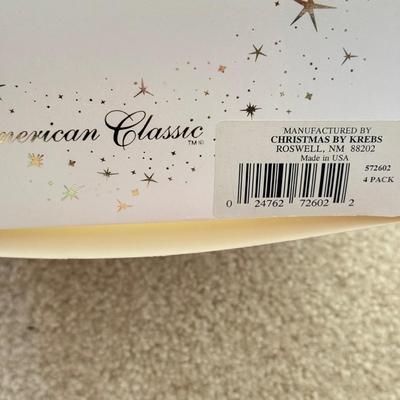 LOT 195L: Vintage & Modern Christmas Ornaments in Boxes