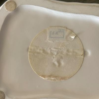 LOT 196H: Lenox Rose Vase, 1978 Yorkraft Robert Browning Quote Stained Glass, Musical Glass Hummingbird & More