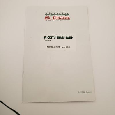 LOT 203D: Mickey & Minnie Holiday Animation in Box & Mickey Mouse Brass Band