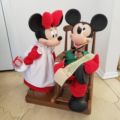LOT 203D: Mickey & Minnie Holiday Animation in Box & Mickey Mouse Brass Band