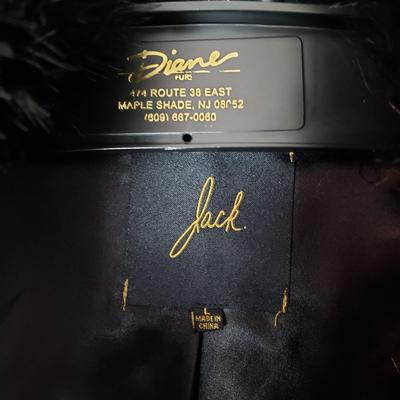 LOT 204Y: Faux Fur Jacket & Vest Size L