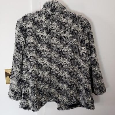 LOT 205Y: Faux Fur Lambs Wool Style Coats