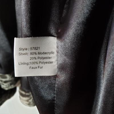 LOT 205Y: Faux Fur Lambs Wool Style Coats