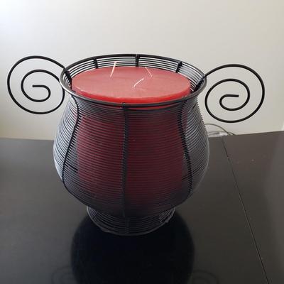 LOT 208F: Large Assortment of Candles-Yankee Candle, Bath & Body Works, Wood Wick & More