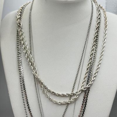 LOT 212J: Glam Apple Watch Band, Kramer NY Rhinestone Necklace, Elephant Pin, Butterfly Necklace & More