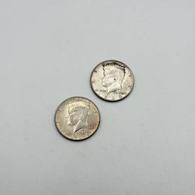 LOT 226: 90% Silver Kennedy Half Dollars US Coins 50 Cent Pieces (25.18g)
