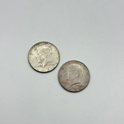 LOT 227C: 90% Silver Kennedy 1/2 Dollars 50 Cent Pieces US Coins (24.95g)