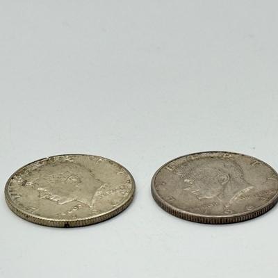 LOT 227C: 90% Silver Kennedy 1/2 Dollars 50 Cent Pieces US Coins (24.95g)