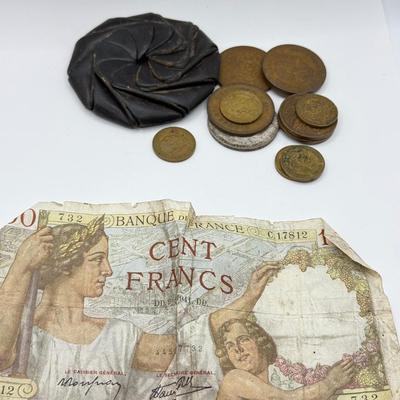 LOT 230C: Mexican Coins & Paper Money from Mexico, Philippines & France