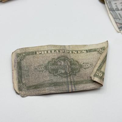 LOT 230C: Mexican Coins & Paper Money from Mexico, Philippines & France
