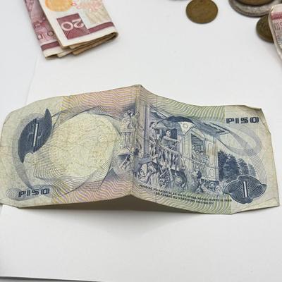 LOT 230C: Mexican Coins & Paper Money from Mexico, Philippines & France