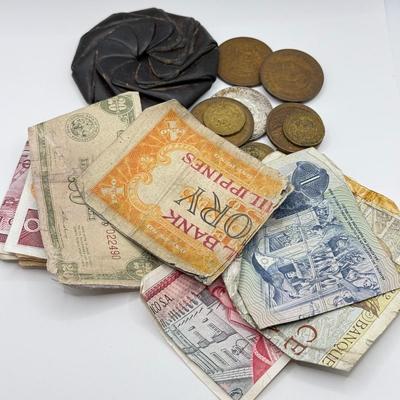 LOT 230C: Mexican Coins & Paper Money from Mexico, Philippines & France