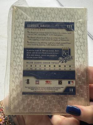 George Brett card