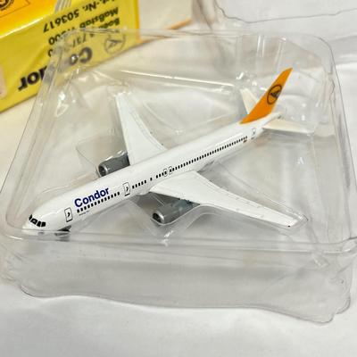 LOT 48: Herpa Miniature Airliner Models - 1:500 Scale - In Original Boxes
