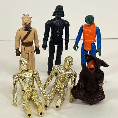 LOT 51: Vintage Star Wars Figures - A New Hope