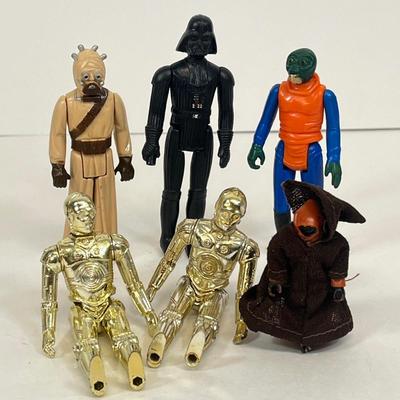 LOT 51: Vintage Star Wars Figures - A New Hope