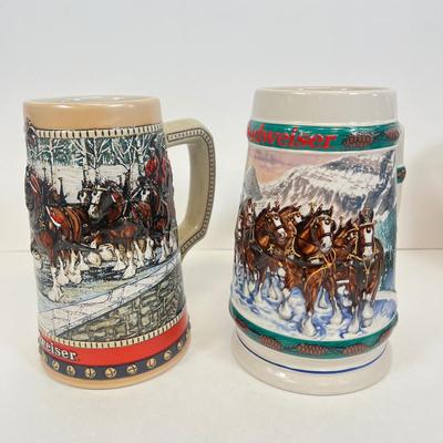 LOT 53: Collection of Budweiser Steins
