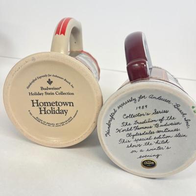 LOT 53: Collection of Budweiser Steins