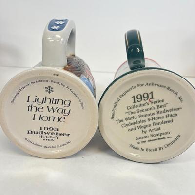 LOT 53: Collection of Budweiser Steins