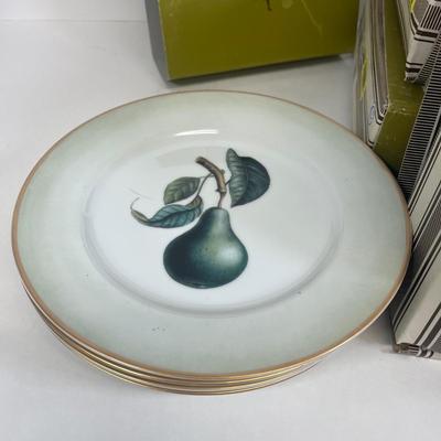 LOT 54: Johnson Bros. and William Sonoma Plates