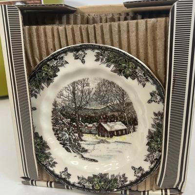 LOT 54: Johnson Bros. and William Sonoma Plates