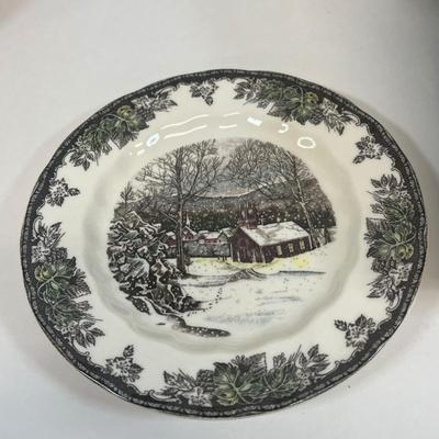 LOT 54: Johnson Bros. and William Sonoma Plates