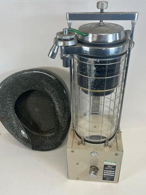 LOT 55: Vintage Medical Equipment - Ventillator and Bed Pan