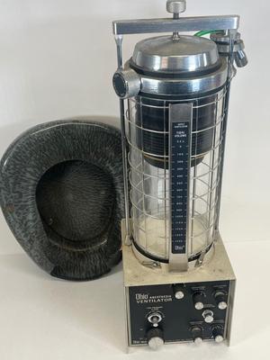 LOT 55: Vintage Medical Equipment - Ventillator and Bed Pan