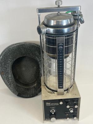 LOT 55: Vintage Medical Equipment - Ventillator and Bed Pan