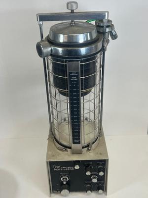 LOT 55: Vintage Medical Equipment - Ventillator and Bed Pan