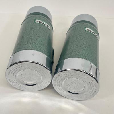 LOT 56: Two Vintage Stanley Thermoses