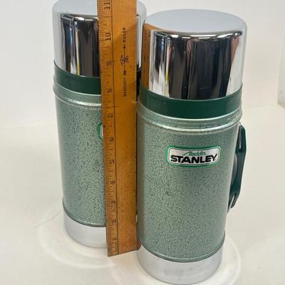 LOT 56: Two Vintage Stanley Thermoses
