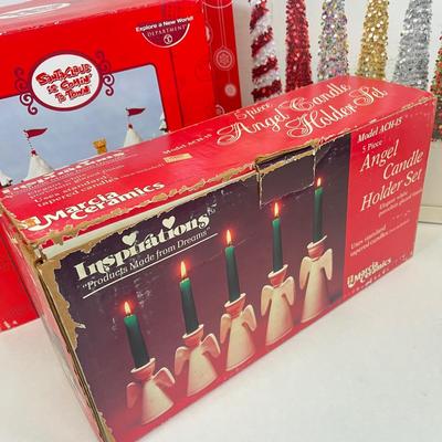 LOT 57: Christmas Collectibles - Deptartment 56 and More