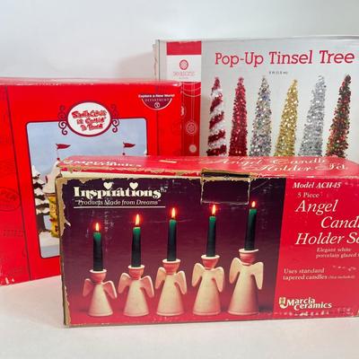 LOT 57: Christmas Collectibles - Deptartment 56 and More