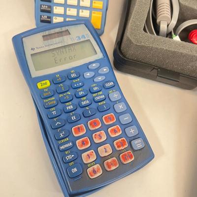 LOT 58: Collection of Vintage Calculators