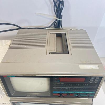 LOT 59: Vintage Portable Televisions