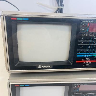 LOT 59: Vintage Portable Televisions