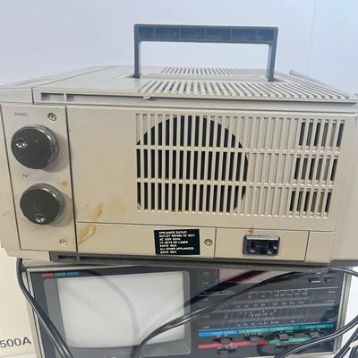 LOT 59: Vintage Portable Televisions