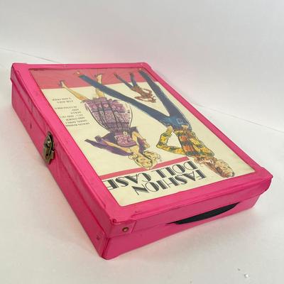 LOT 60: Vintage Barbie Collectibles - Phone and Case w/ Cllothes and Dolls