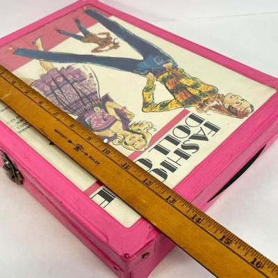 LOT 60: Vintage Barbie Collectibles - Phone and Case w/ Cllothes and Dolls