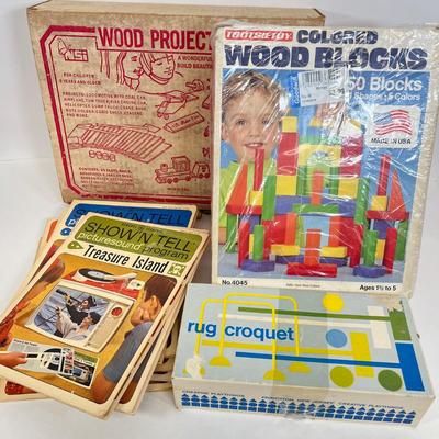 LOT 62: Vintage Toys, Games and Records