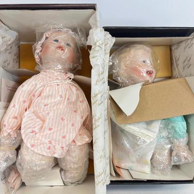 LOT 63: Two Yolanda's Picture Perfect Babies Dolls in Original Boxes