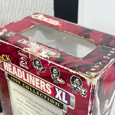 LOT 64: Musical Memories - Ozzy Osbourne Bobble Head, Guns N' Roses Sheet Music Book, Elvis Collectible Pen