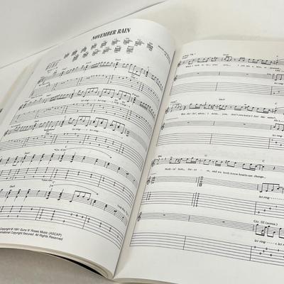 LOT 64: Musical Memories - Ozzy Osbourne Bobble Head, Guns N' Roses Sheet Music Book, Elvis Collectible Pen