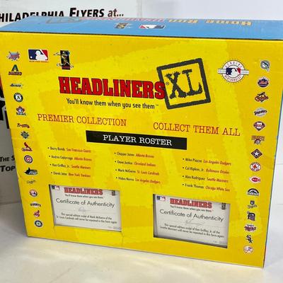 LOT 65: Collection of Sports Collectibles - Baseball, Hockey, Football, NASCAR