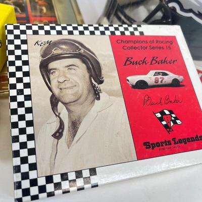 LOT 65: Collection of Sports Collectibles - Baseball, Hockey, Football, NASCAR